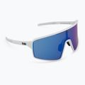 Bliz P001S matte white/grey blue mirror sunglasses