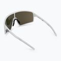 Bliz P001 matte white/grey blue mirror sunglasses 2