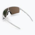 Bliz P001 matte white/brown red mirror sunglasses 2