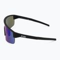 Sunglasses Bliz P004 Small matte black/grey blue mirror 4