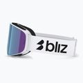 Ski goggles Bliz Flow matte white/brown/blue multi 4