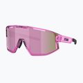 Sunglasses Bliz Fusion Small transparent pink/brown rose multi