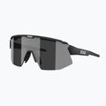 Sunglasses Bliz Breeze Small matte black/smoke silver mirror/orange