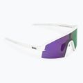 Sunglasses Bliz P006S matte white/smoke purple mirror