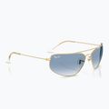 Sunglasses Ray-Ban RB3780 arista gold/transparent blue gradient