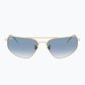 Sunglasses Ray-Ban RB3780 arista gold/transparent blue gradient 2