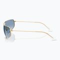 Sunglasses Ray-Ban RB3780 arista gold/transparent blue gradient 6