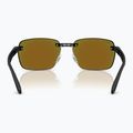 Sunglasses Ray-Ban RB4470 Polarized+ Lenses matte sand black/green chromance 5