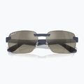 Sunglasses Ray-Ban RB4470 Polarized+ Lenses sand dark blue/grey gradient chromance 3