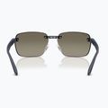 Sunglasses Ray-Ban RB4470 Polarized+ Lenses sand dark blue/grey gradient chromance 5