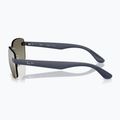 Sunglasses Ray-Ban RB4470 Polarized+ Lenses sand dark blue/grey gradient chromance 6