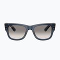 Sunglasses Ray-Ban Mega Wayfarer black/green 2