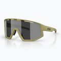 Sunglasses Bliz Fusion matte amber green/smoke silver mirror