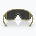Sunglasses Bliz Fusion matte amber green/smoke silver mirror 4
