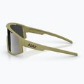 Sunglasses Bliz Fusion matte amber green/smoke silver mirror 5