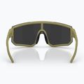 Sunglasses Bliz P005 matte amber green/smoke silver mirror 4