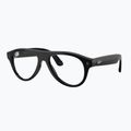 Glasses with a camera Ray-Ban Meta Aviator shiny black/trs g. green