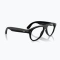 Glasses with a camera Ray-Ban Meta Aviator shiny black/trs g. green 4