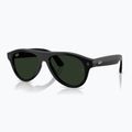Glasses with a camera Ray-Ban Meta Aviator shiny black/trs g. green 8