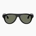 Glasses with a camera Ray-Ban Meta Aviator shiny black/g15 green polar 2
