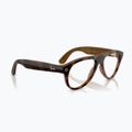 Glasses with a camera Ray-Ban Meta Aviator havana/trs brown 4