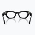Glasses with a camera Ray-Ban Meta Zena shiny black/trs g. green 4