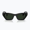 Glasses with a camera Ray-Ban Meta Zena shiny black/trs g. green 7