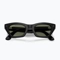 Glasses with a camera Ray-Ban Meta Zena shiny black/g15 green polar 6