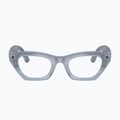 Glasses with a camera Ray-Ban Meta Zena milky grey lilac/trs copper 2