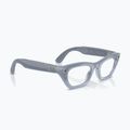 Glasses with a camera Ray-Ban Meta Zena milky grey lilac/trs copper 4