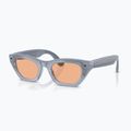 Glasses with a camera Ray-Ban Meta Zena milky grey lilac/trs copper 7