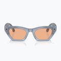 Glasses with a camera Ray-Ban Meta Zena milky grey lilac/trs copper 8