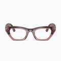 Glasses with a camera Ray-Ban Meta Zena milky pink blush/trs grey 2