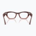 Glasses with a camera Ray-Ban Meta Zena milky pink blush/trs grey 4