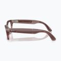 Glasses with a camera Ray-Ban Meta Zena milky pink blush/trs grey 6