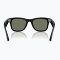 Glasses with a camera Ray-Ban Meta Wayfarer shiny black/g15 green polar 3