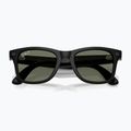 Glasses with a camera Ray-Ban Meta Wayfarer shiny black/g15 green polar 6