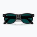 Glasses with a camera Ray-Ban Meta Wayfarer transp. black/trs aquamarine 9
