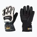 Level Race Replica ski gloves pk white