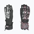 Level Junior ninja pink children's ski gloves 6