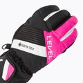 Level Neo JR children's ski glove Gore-Tex fucsia 4