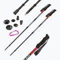 Fizan Prestige Antishock trekking poles red S21 7502 5