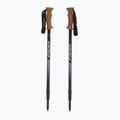 Fizan Tierra grey/coral trekking poles 5