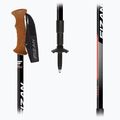 Fizan Tierra grey/coral trekking poles 2