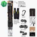 Fizan RFP Trail poles black 15