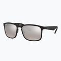 Sunglasses Ray-Ban Rb4264 Polarized+ Lenses matte black/silver polarized+ 3