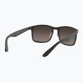 Sunglasses Ray-Ban Rb4264 Polarized+ Lenses matte black/silver polarized+ 5