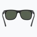 Children's sunglasses Ray-Ban Justin black/dark green 6