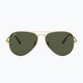 Sunglasses Ray-Ban Aviator Metal II gold arista/green g-15 2