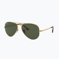 Sunglasses Ray-Ban Aviator Metal II gold arista/green g-15 4